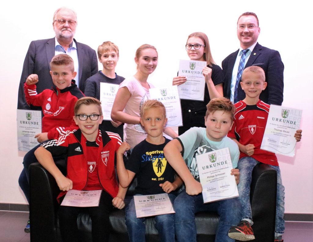 Sportlerehrung 2017 Kinder